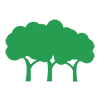 Green trees image